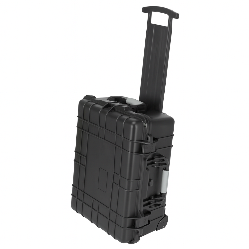 Black Hard-Shell Suitcase for DNP DS620A Printer – Protective Travel Case with Handle