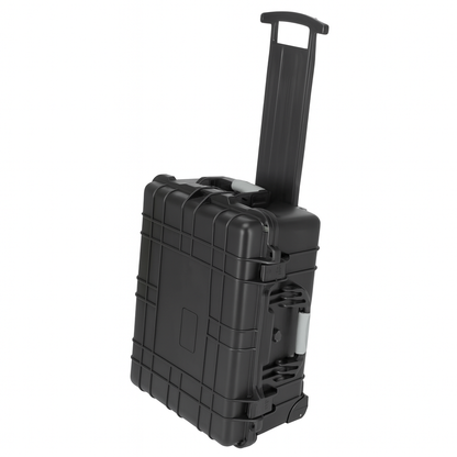 Black Hard-Shell Suitcase for DNP DS620A Printer – Protective Travel Case with Handle