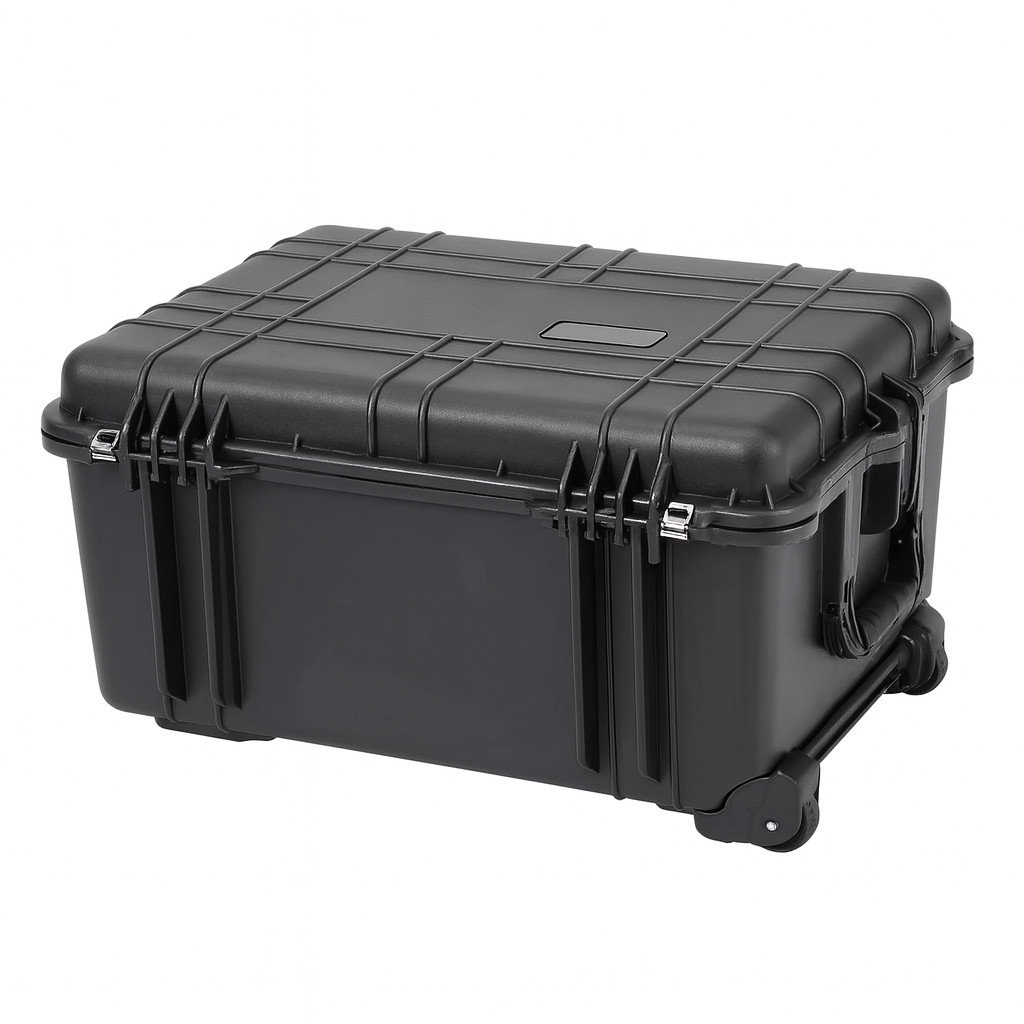 Black Hard-Shell Travel Case with Wheels for DNP DS620A Photo Printer
